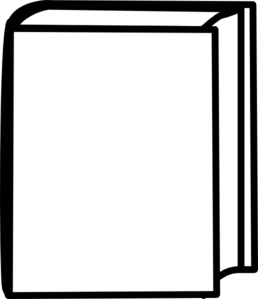 258x299 White Closed Book Clip Art - Closed Book Sketch