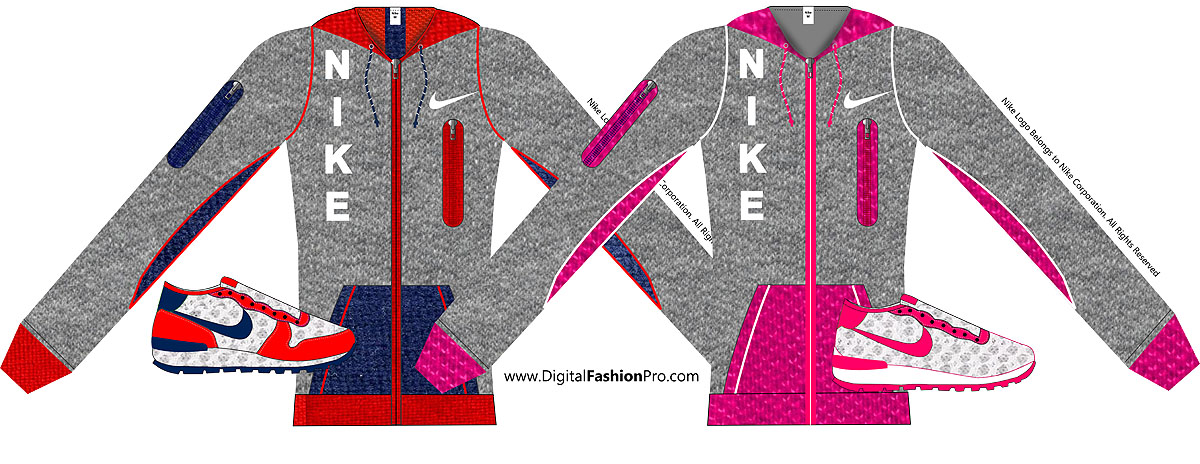 1200x464 Digital Fashion Pro - Clothing Design Sketches