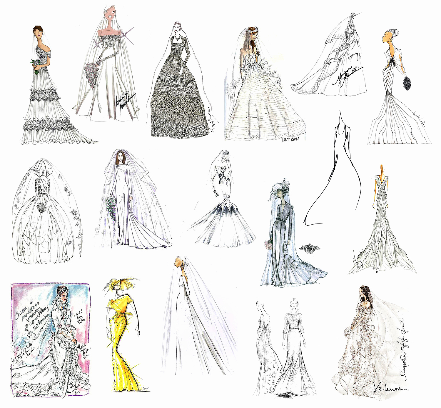1500x1387 Clothing Design Sketches Famous Fashion Designers Style And Design - Clothing Design Sketches