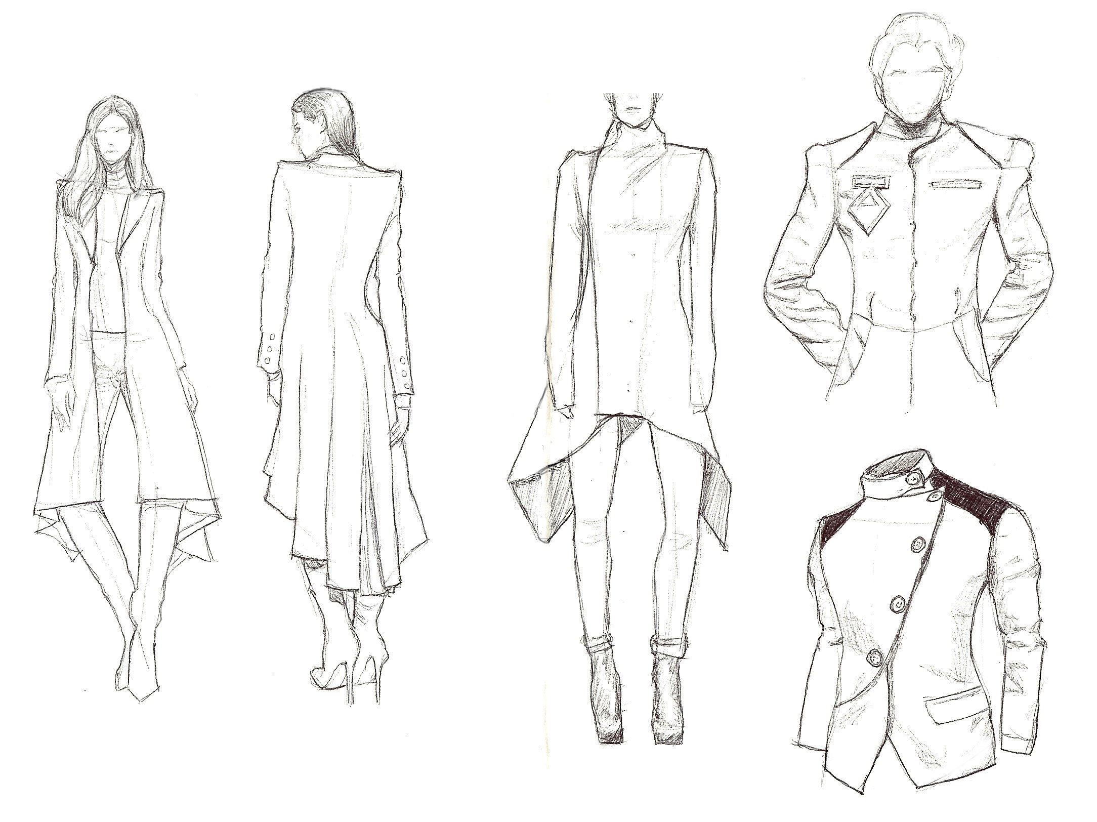 2168x1624 Studies Gotta Keep Drawing! - Clothing Sketches