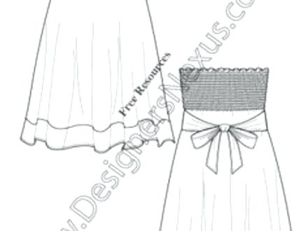 440x330 Templates Clothing Sketch Fashion Design Tangledbeard - Clothing Sketches