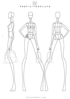 236x333 41 Best Printable Templates Fashion Figure Templates ( Fashion - Clothing Sketches Templates