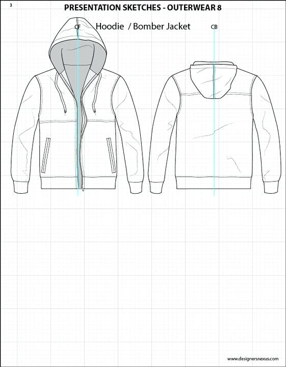 Clothing Sketches Templates at PaintingValley.com | Explore collection ...
