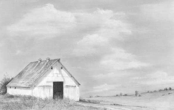 593x375 Drawing Skies - Cloud Pencil Sketch