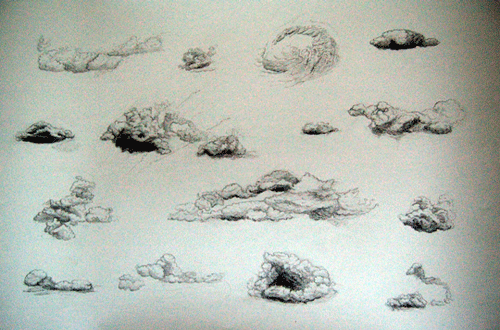 500x330 Cloud Pencil Drawing Drawing And Painting Drawings - Cloud Pencil Sketch