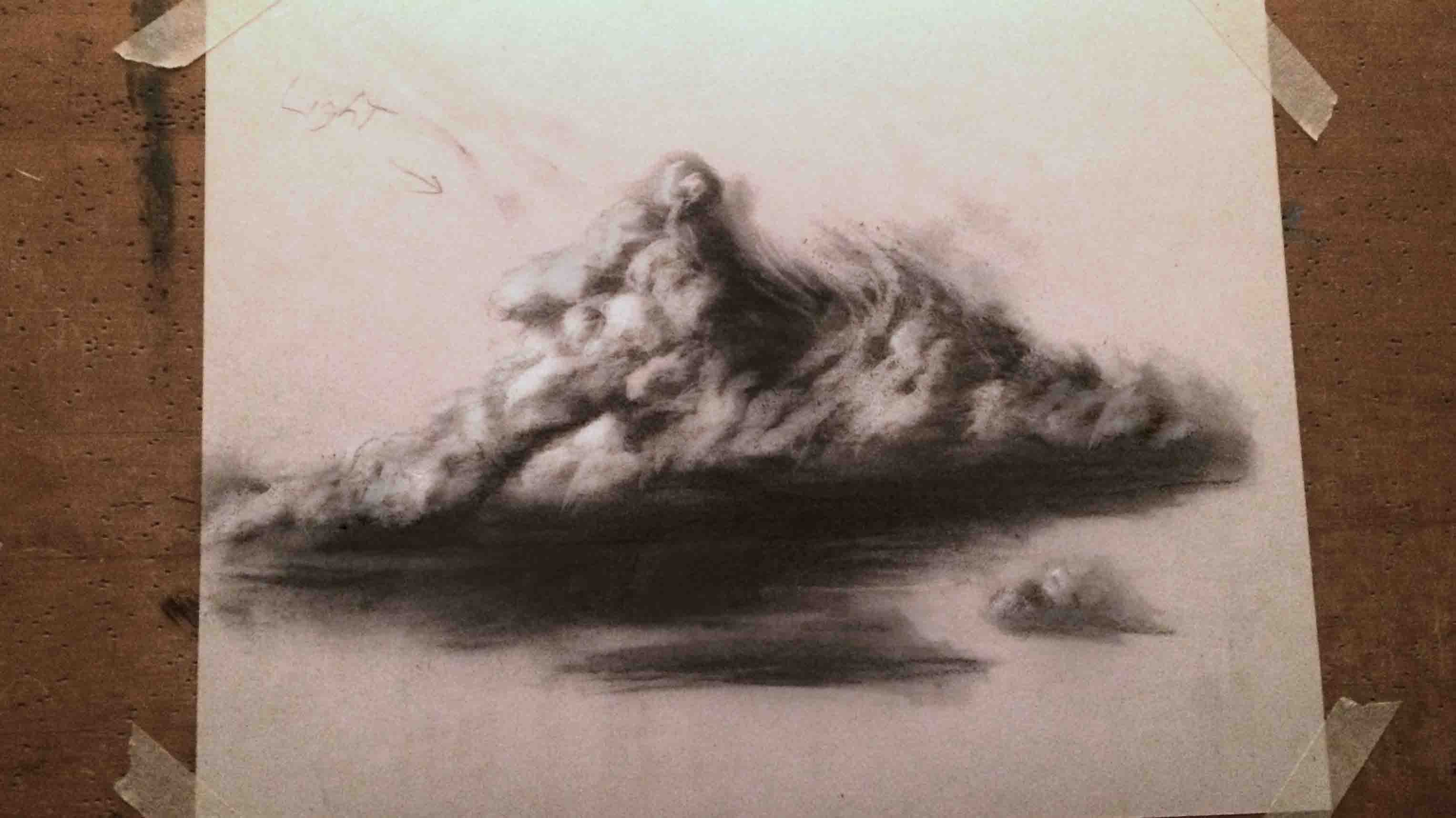 3055x1718 How To Draw A Realistic Cloud (A Basic Tutorial For Beginners - Cloud Sketch Images