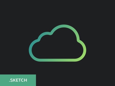 400x300 Cloud Icon Sketch Freebie - Cloud Sketch Images