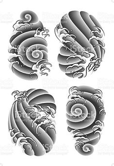 Cloud Tattoo Sketches at PaintingValley.com | Explore collection of ...