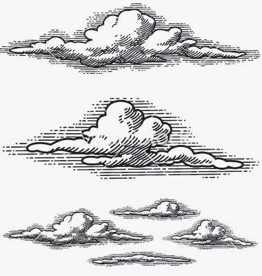 380x400 Sketch Clouds Png Images Vectors And Psd Files Free Download - Clouds Sketch