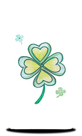 267x445 Foxercases Design Four Leaf Clover Sketch Art Hard Back Case Cover - Clover Sketch