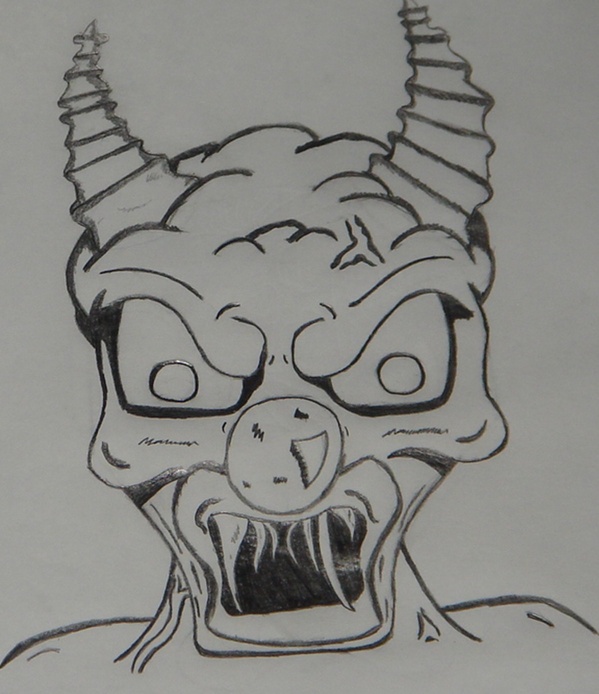 1198x1387 Clown Sketch Drawing Skill - Clown Sketch