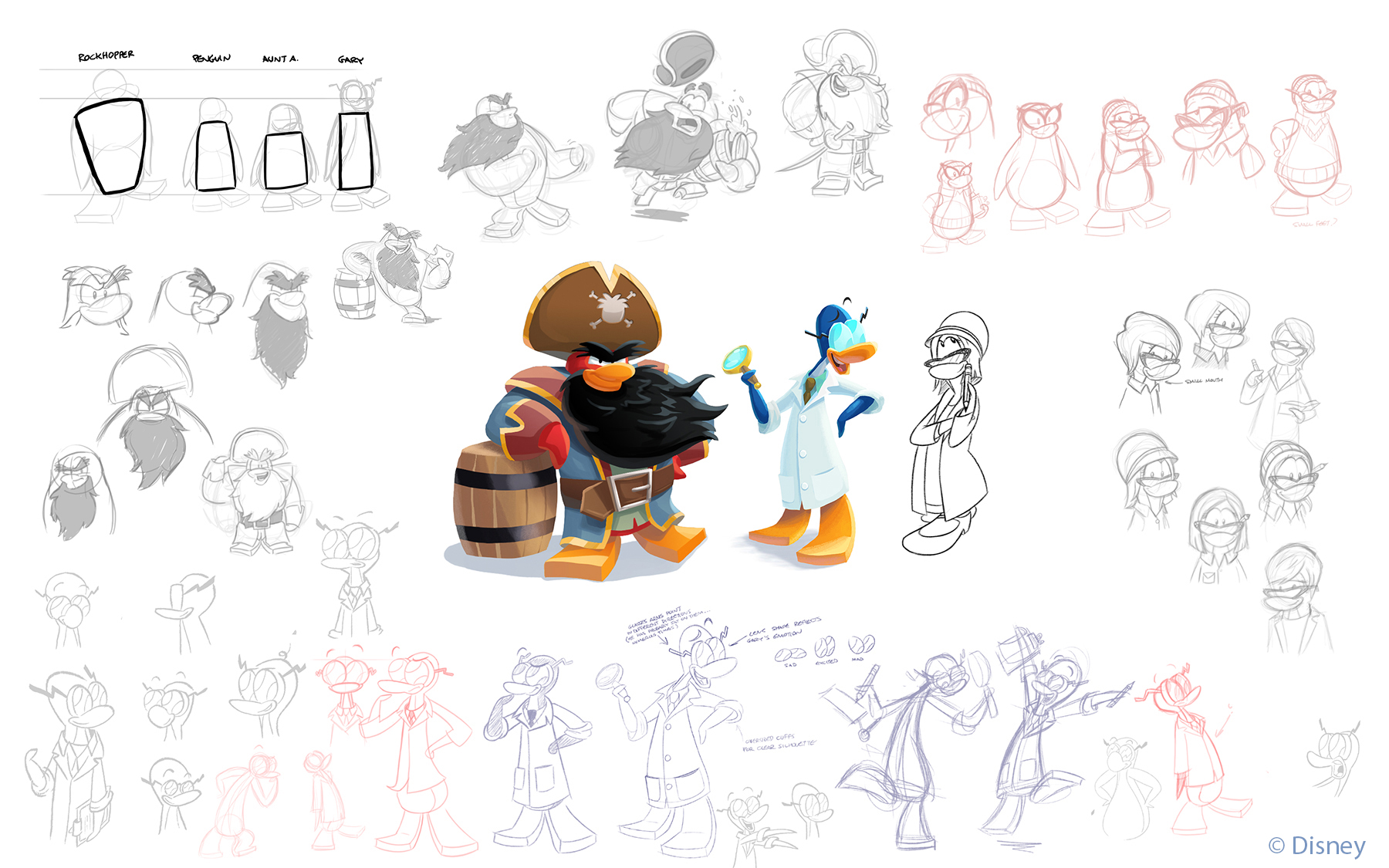 1800x1125 Image - Club Penguin Sketch