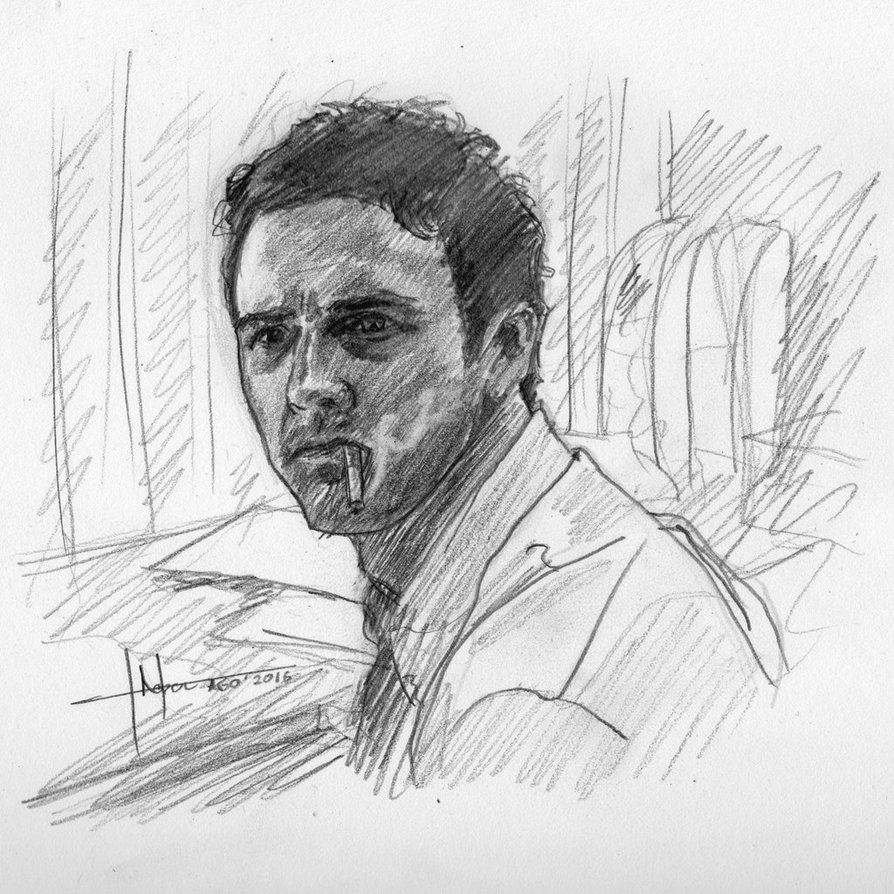 894x894 Fight Club Sketch By Subliminalex - Club Sketch