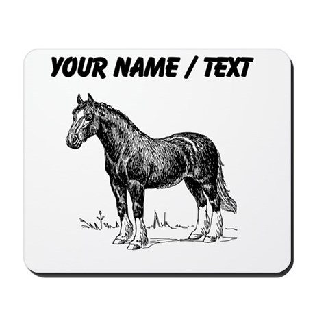 460x460 Clydesdale Mouse Pads - Clydesdale Sketch