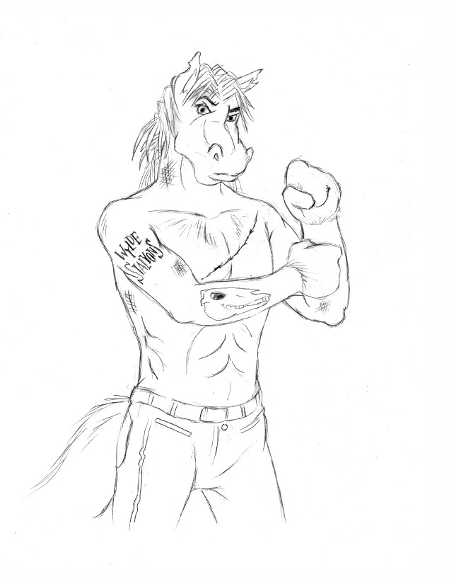 635x825 Sketch Of Daniel Clydesdale (Commission For Mrinitialman) By - Clydesdale Sketch