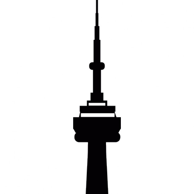 626x626 Cn Tower Icons Free Download - Cn Tower Sketch