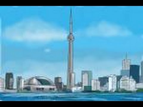 480x360 How To Draw The Cn Tower - Cn Tower Sketch