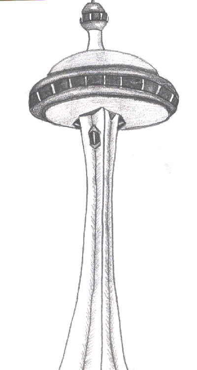 400x749 The Cn Tower Toronto Canada By Kellygirl1 - Cn Tower Sketch