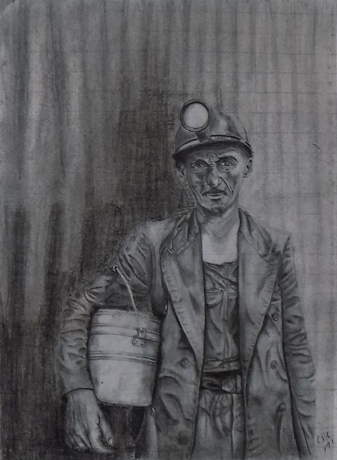 Coal Miner Sketch at Explore collection of Coal