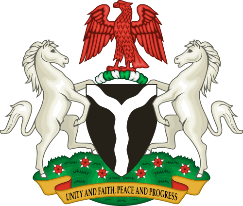 500x424 Coat Of Arms Of Nigeria - Coat Of Arms Sketch