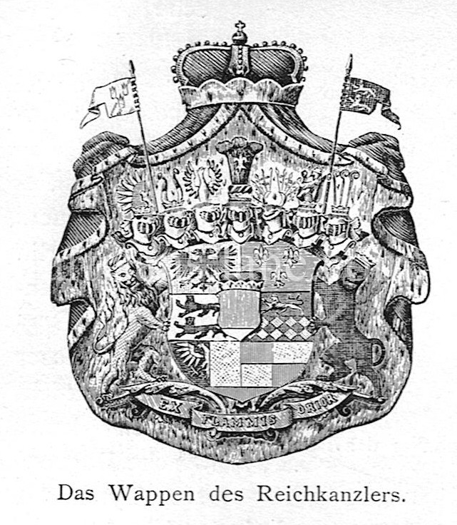 641x736 Coat Of Arms Of The German Chancellor Illustrated Sketch - Coat Of Arms Sketch