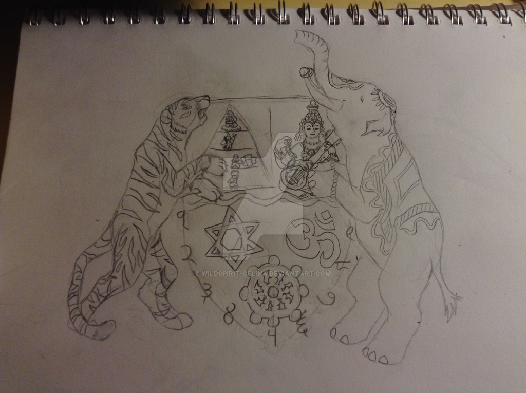 1024x765 Coat Of Arms Sketch By Wildspirit Celina - Coat Of Arms Sketch