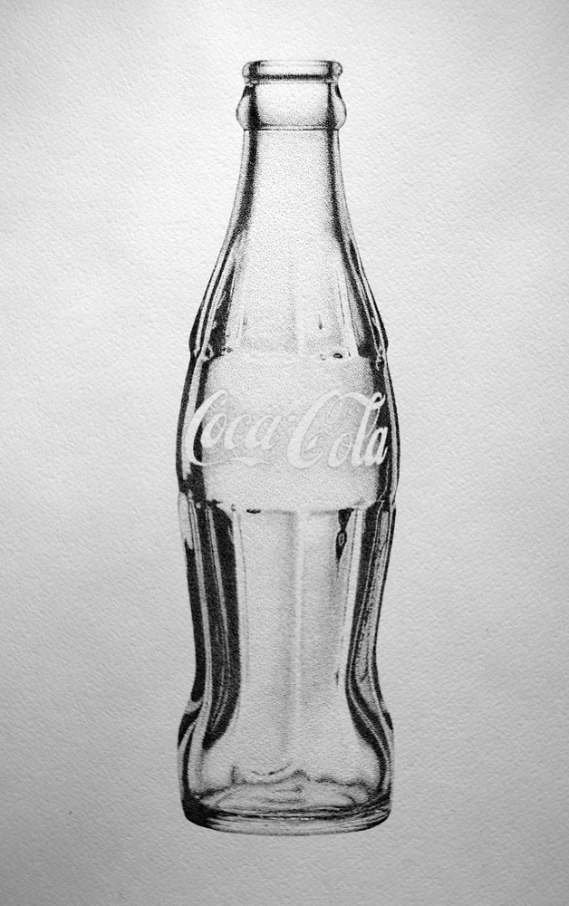 Coca Cola Bottle Sketch At Paint