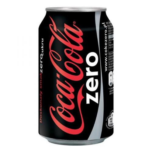 500x500 Coca Cola Coke Zero (330ml) Soft Drink Can (Pack Of 24) A06992 - Coca Cola Can Sketch