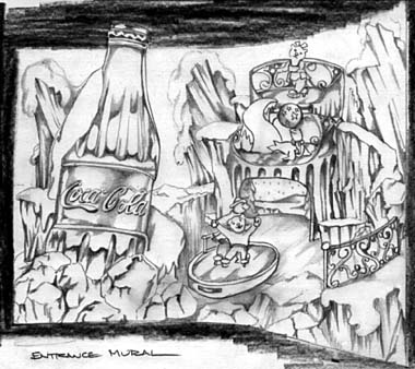 380x338 Polar Zone Coca Cola Concept Sketches - Coca Cola Sketch