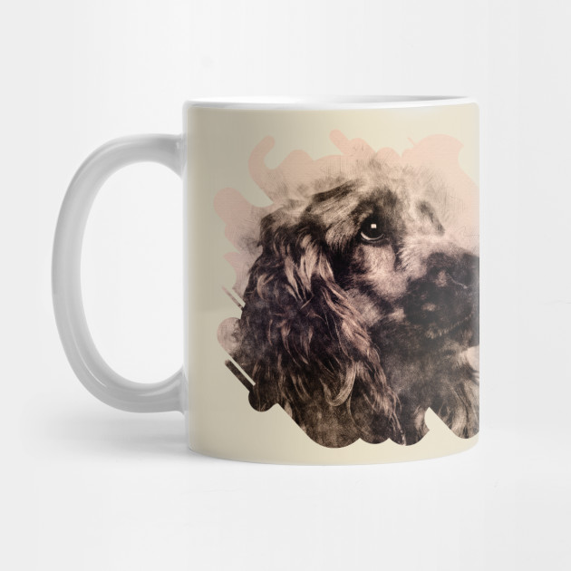 630x630 English Cocker Spaniel Sketch - Cocker Spaniel Sketch