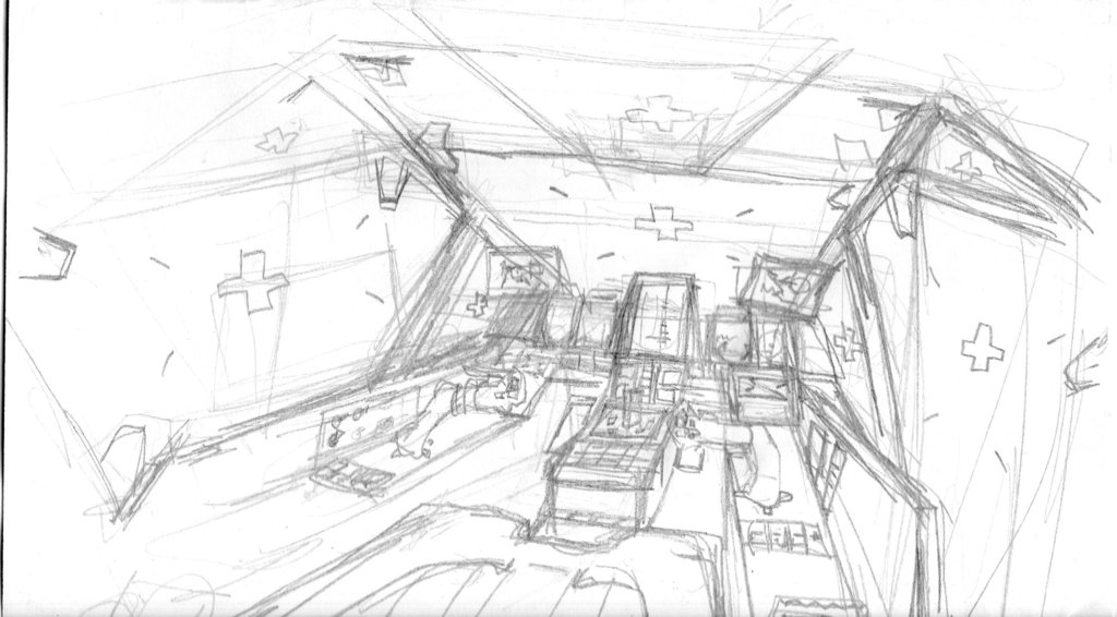 1024x566 Mecha Cockpit Sketch By Roy Gonzalez - Cockpit Sketch