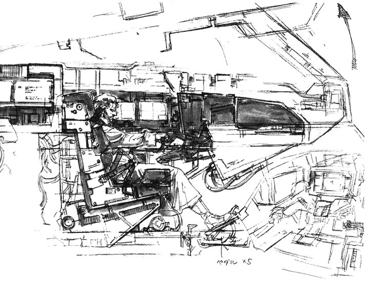 720x550 Rex Cockpit Sketch - Cockpit Sketch