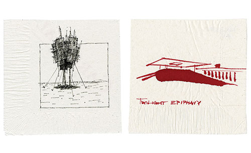 500x306 Cocktail Napkin Sketch Contest Architectural Record - Cocktail Napkin Sketch