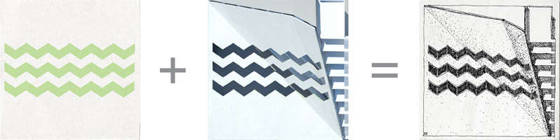 798x200 Cocktail Napkin Sketch Contest Fisher Architecture - Cocktail Napkin Sketch