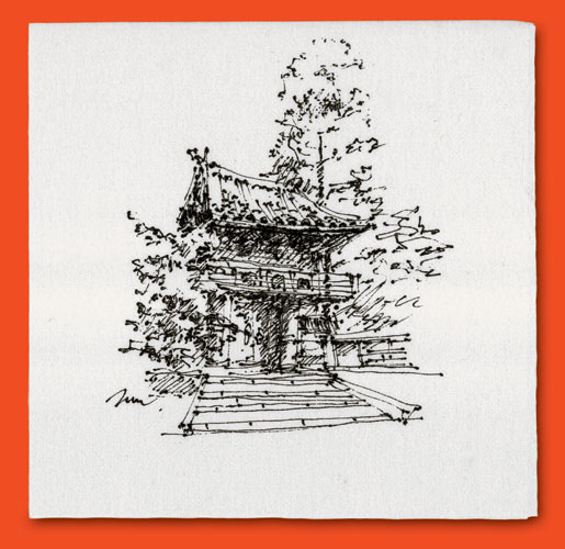 515x500 Thoughts On Architecture And Urbanism Winner And Selected Works - Cocktail Napkin Sketch