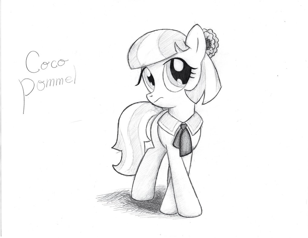 1017x786 Coco Pommel (Sketch) By Thealjavis - Coco Sketch