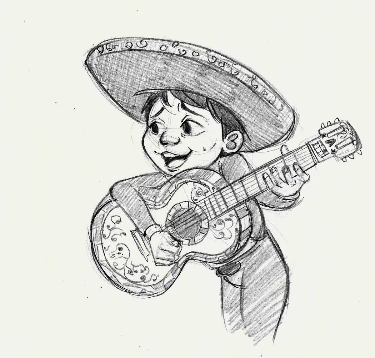 1200x1145 Itzel Michel On Twitter - Coco Sketch