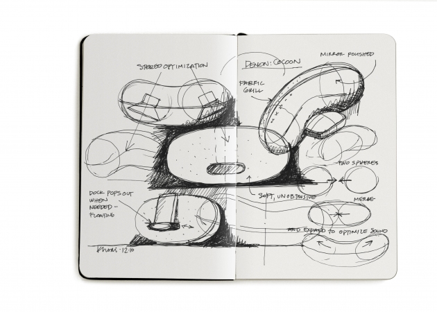 630x450 Feiz Design Studio Project Cocoon - Cocoon Sketch