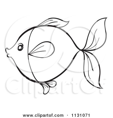 450x470 Sketch Clipart Fish - Cod Fish Sketch