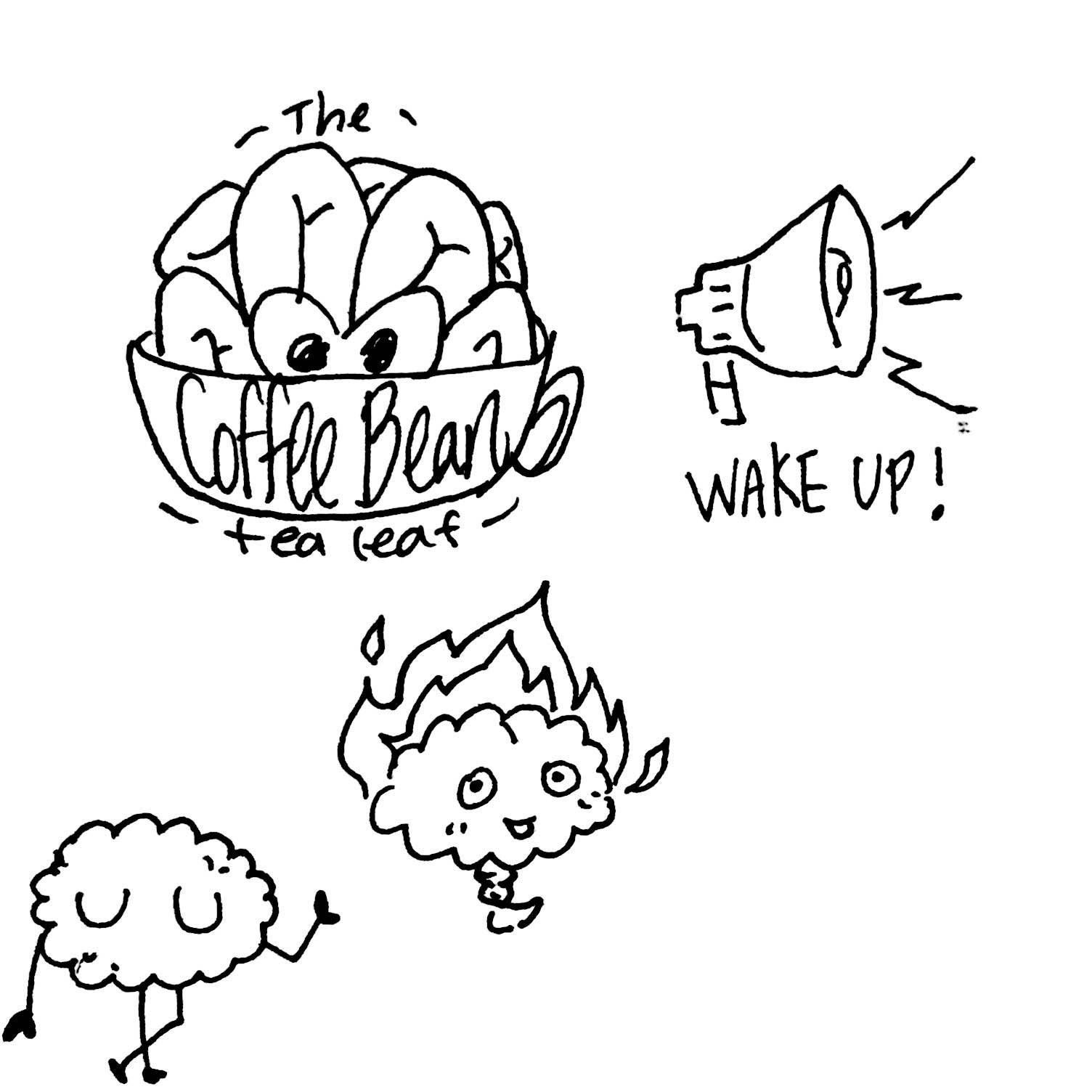 1504x1504 Advanced Logo Sketch Ideas For Big Brand Coffee Bean Elaineyim - Coffee Bean Sketch