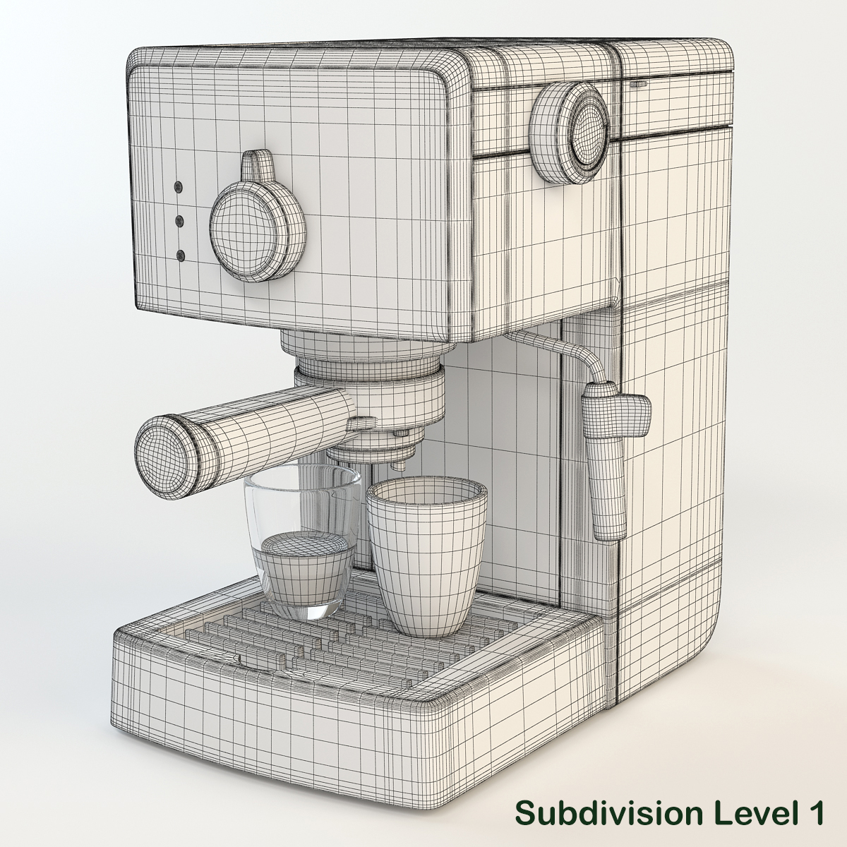 1200x1200 Coffee Maker Philips Saeco Poemia By Timbostudio 3docean - Coffee Maker Sketch
