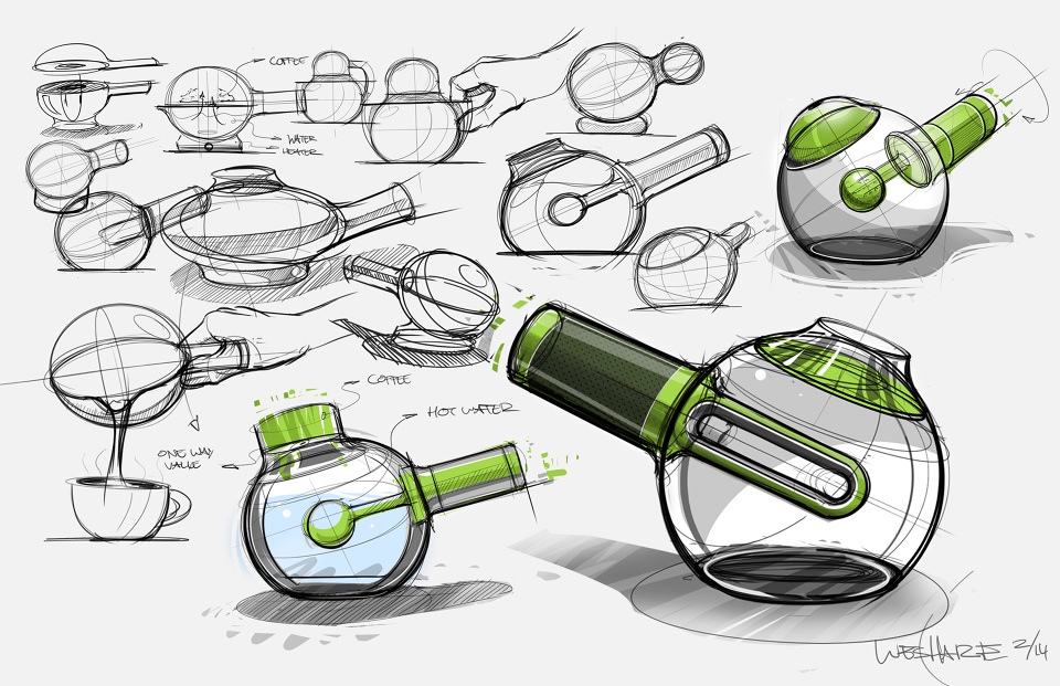 960x621 Coffee Maker - Coffee Maker Sketch
