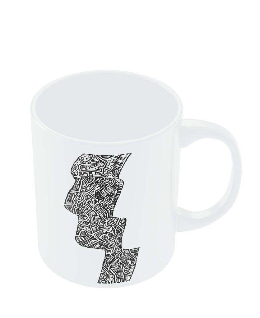 Coffee Mug Sketch at PaintingValley.com | Explore collection of Coffee ...