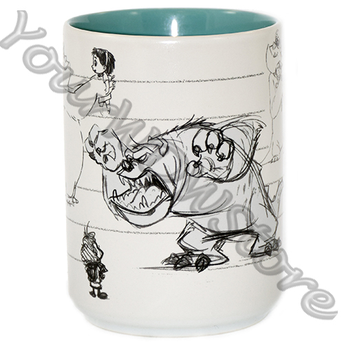 500x500 Disney Coffee Mug - Coffee Mug Sketch