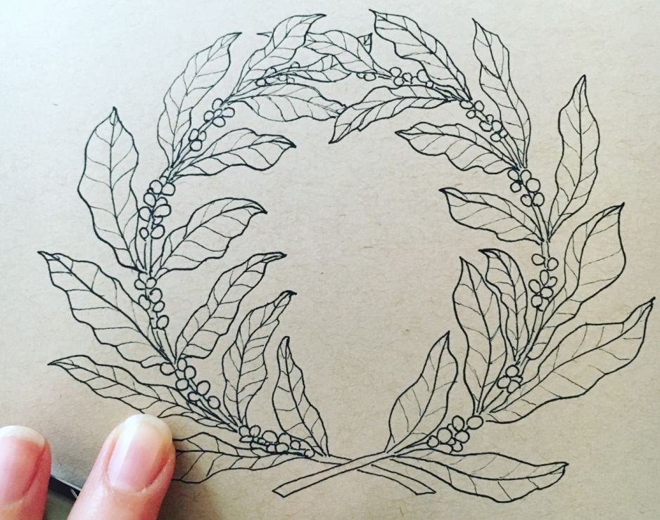 938x740 Exploring Starbucks Coffee Through Art Starbucks Newsroom - Coffee Plant Sketch