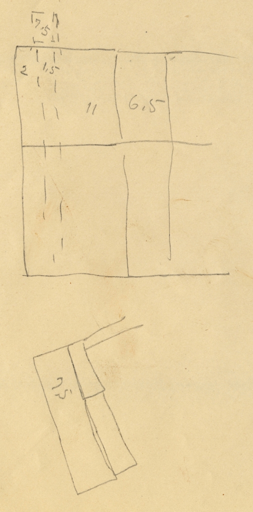 506x1024 Digital Giza G 1451 Coffin, Sketch - Coffin Sketch