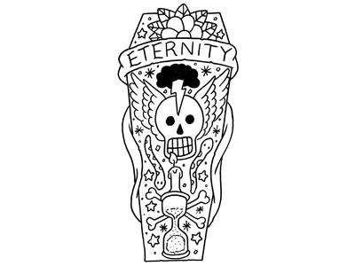 400x300 Coffin Sketch By Jess3 - Coffin Sketch