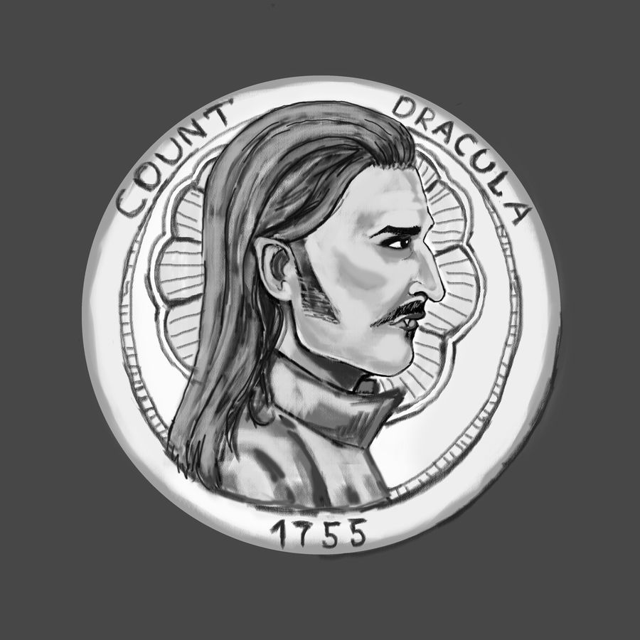 900x900 Entry - Coin Sketch