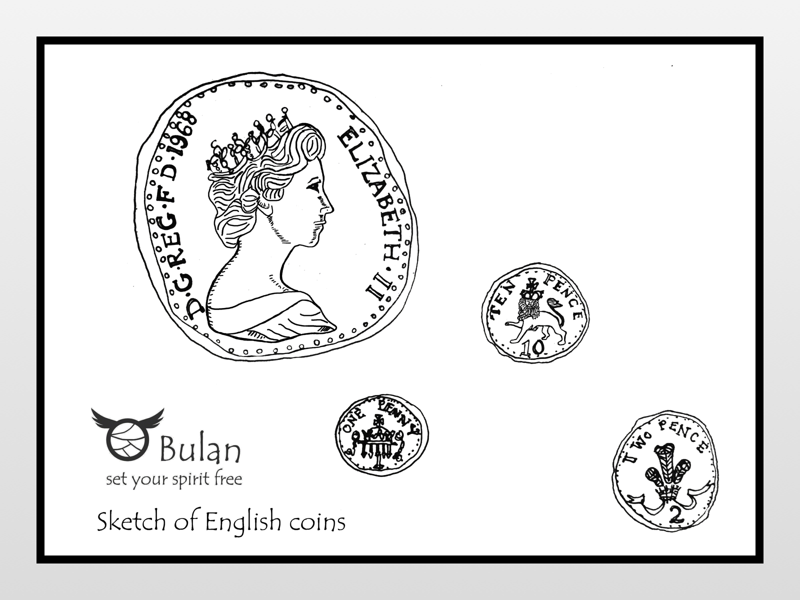 1600x1200 Sketch Of The Day No 40 English Coins - Coin Sketch