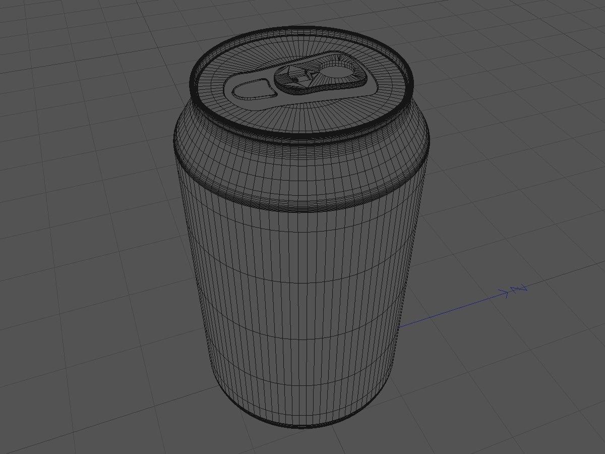 1200x900 Can Of Coke Textured 3d Cgtrader - Coke Can Sketch